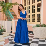 Beachy Blush Cotton Dress - Image 3